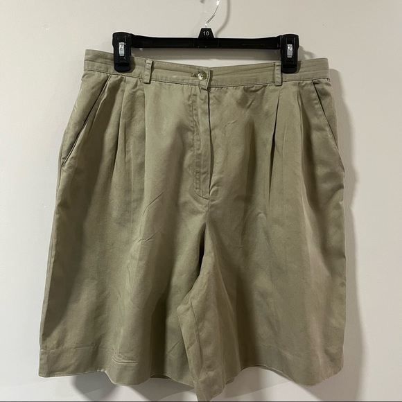 Liz Claiborne SZ 16 Tan Shorts Women - Picture 2 of 15